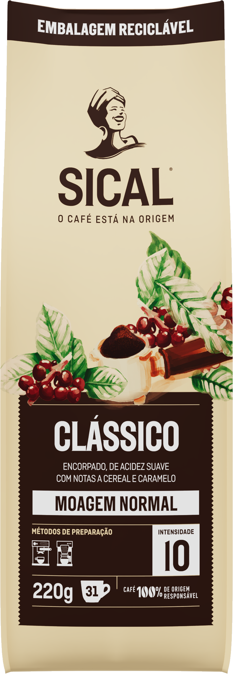 SICAL - Momentos em sua casa - SICAL® Clássico Moagem Normal