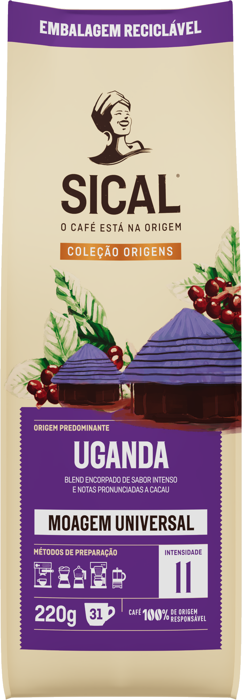 SICAL - Momentos em sua casa - SICAL® Uganda Moagem Universal