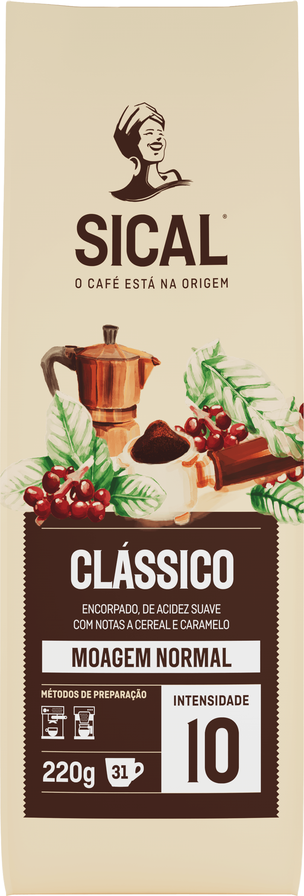 SICAL Clássico Café Moagem Normal