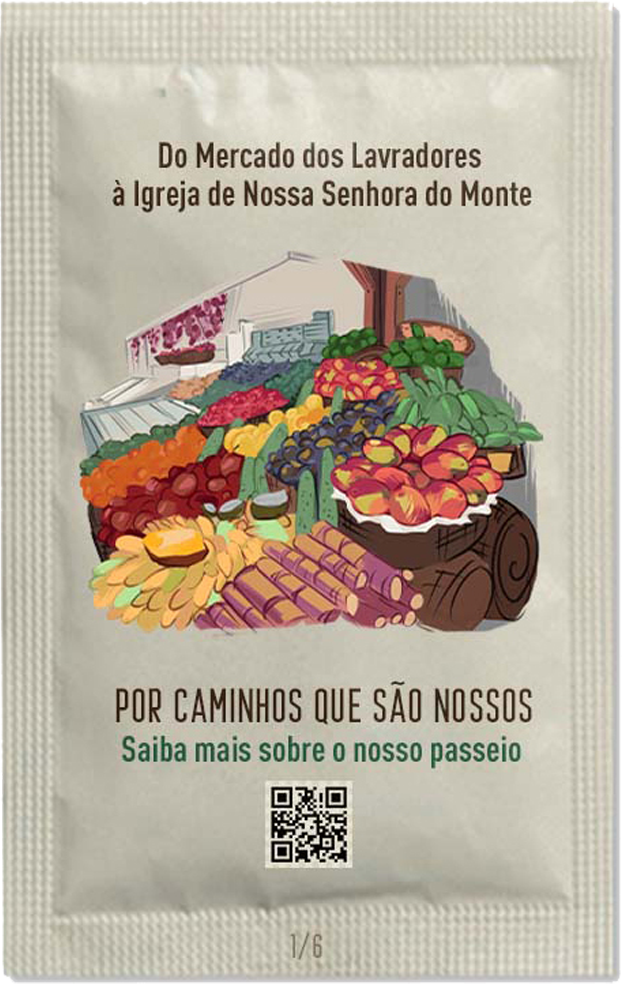 Tofa - Pacotes de açúcar - Do Mercado dos Lavradores à Igreja de Nossa Senhora do Monte